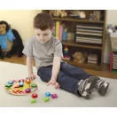 Melissa & Doug Fa készségfejlesztő játék, Formaillesztő óra
