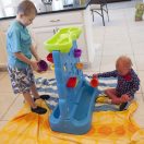 Step2 Vízesés játszófal