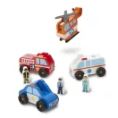 Melissa & Doug Fa jármű, Vészhelyzet járművei