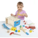 Melissa & Doug Fa készségfejlesztő játék, Barkácsasztal