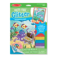   Melissa & Doug Kreatív játék, Glitter képkészítő, tenger 