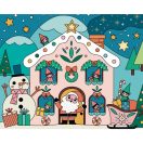 Auzou Vízzel festő képek - Karácsony