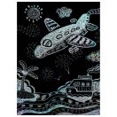 Avenir Karckép készítés stencillel - Közlekedés