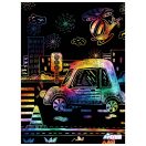 Avenir Karckép készítés stencillel - Közlekedés