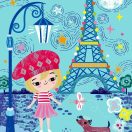 Avenir Karckép könyv, A5 méretű - Utazás a világ körül