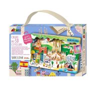 Avenir Városkép 3D puzzle - Barcelona