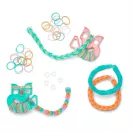Rainbow Loom Sötétben világító gumikarkötő készítő szett, Ragyogó kincsesdoboz