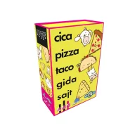 Cica, pizza, taco, gida, sajt kártyajáték