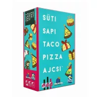 Süti, sapi, taco, pizza ajcsi társasjáték