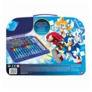 Színező készlet bőröndben - Sonic