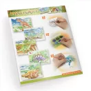 DinosArt Dinós vízfestékes képfestő