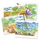 DinosArt Dinós vízfestékes képfestő