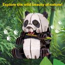 CubicFun 3D puzzle NatGeo sorozat - Panda