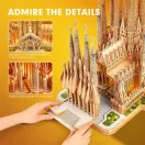 CubicFun 3D puzzle Sagrada Família LED világítással
