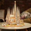CubicFun 3D puzzle Sagrada Família LED világítással