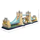 CubicFun 3D puzzle Tower Bridge LED világítással