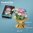 CubicFun 3D puzzle virágcsokor - Szegfű