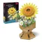 CubicFun 3D puzzle virágcsokor - Napraforgó