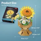 CubicFun 3D puzzle virágcsokor - Napraforgó