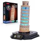 CubicFun 3D puzzle Pisai ferde torony 32 cm, LED világítással