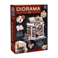 Buki Dioráma 3D puzzle, LED világítással - Könyvesbolt
