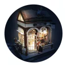 Buki Dioráma 3D puzzle, LED világítással - Könyvesbolt