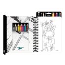 Buki Divattervező füzet - Manga stílus