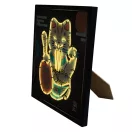 Buki Neon kép készítő szett - Maneki-neko integető, szerncsehozó macska