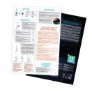 Buki Magma lámpa LED világítással 35 cm