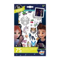 Buki Lemosható tetoválás - Sötétben világító minták