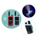 Buki Újratölthető Walkie-Talkie, 5 km-es hatótávolsággal