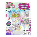 Varázslatos matricázó füzet 200 matricával - Unikornisok