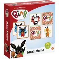 Maxi Memo memóriajáték Bing nyuszi, 24 db