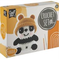 Horgoló készlet, panda