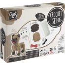 Horgoló készlet, bulldog