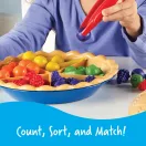 Learning Resources Super Sorting Pie - Pite szortírozó finommotorika csipesszel