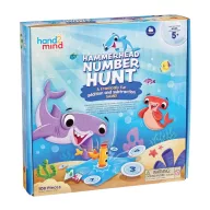   Hand2Mind Pörölycápás számvadászat társasjáték - Hammerhand Number Hunt