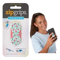 Zipgrips mobiltartó - Flamingó