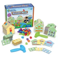   Learning Resources Number Nails! - Számolós-kalapálós játék