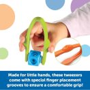 Learning Resources Easy-Grip Tweezers - finommotorika fejlesztő csipesz 1 db (többféle)