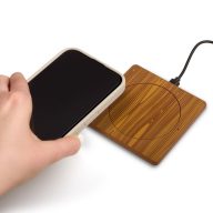 ZipCharger - Vezeték nélküli telefontöltő: Fa