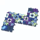 Learning Resources Glowing Pattern Gears Builder - STEM építőjáték fogaskerekekkel