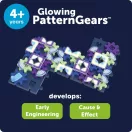 Learning Resources Glowing Pattern Gears Builder - STEM építőjáték fogaskerekekkel