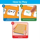 Learning Resources Önellenőrző szorzótábla-gyakorló tábla