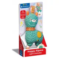 Clementoni Baby Vidám alpaka csörgő fénnyel és zenével