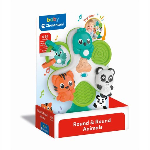 Clementoni Baby Állatos csörgőjáték