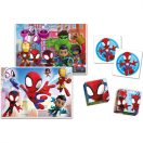 Clementoni Edukit 4 az 1-ben játékgyűjtemény - Spidey és barátai