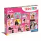 Clementoni Puzzle 10 az 1-ben SuperColor - Barbie