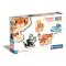 Clementoni Puzzle 2-3-4-5 db SuperColor My First Puzzles - vadállatok 