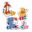 Clementoni Puzzle 3-6-9-12 db SuperColor My First Puzzles - Mici Mackó 2